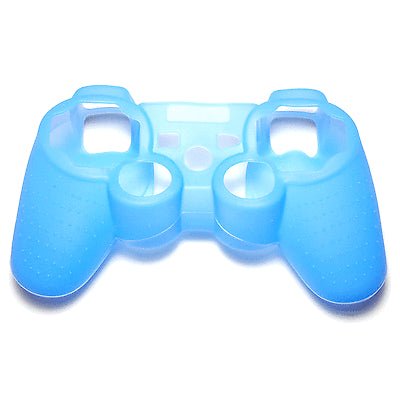 ZedLabz value Silicone Gel Skin Cover Case Grip For Sony PS3 Controller - Blue - 2