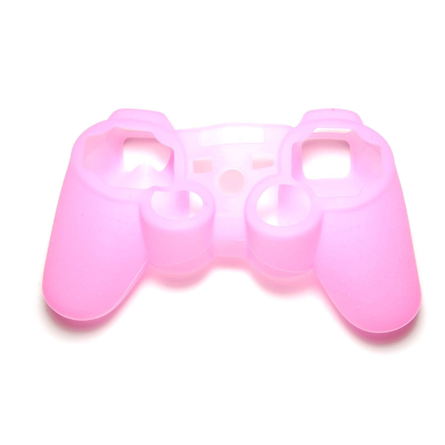 ZedLabz value Silicone Gel Skin Cover Case Grip For Sony PS3 Controller - pink - 1