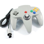 ZedLabz wired controller for Nintendo 64 - 2 pack - retro N64 gamepad grey - 2