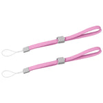 ZedLabz wrist strap for Nintendo DS DSi 2DS 3DS, Wii U, Sony PSP, PS Vita PS3 Move – 2pk pink - 1