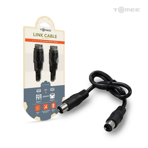 Link cable for Sega 32X to Mega Drive 2 or Genesis model 2 & 3 lead replacement | Tomee