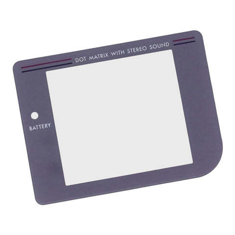 Glass lens screen for Nintendo Game Boy DMG-01 Q5 V4 IPS LCD screen modded console - Grey | Hispeedido