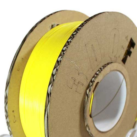 3D printer PLA filament 1.75mm 1KG roll - UK made eco friendly - Brick road yellow | 3DQF - 1