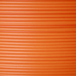 3D printer PLA filament 1.75mm 1KG roll - UK made eco friendly - Tangy orange | 3DQF - 2