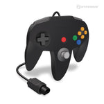 Captain Premium wired controller for Nintendo 64 N64 console - Black | Hyperkin - 2