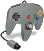 Captain Premium wired controller for Nintendo 64 N64 console - Grey | Hyperkin - 2