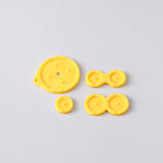 Conductive silicone button contacts rubber membrane pad set For Nintendo Game Boy Advance SP [GBA SP AGS] | Funnyplaying - 9