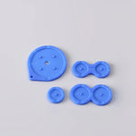 Conductive silicone button contacts rubber membrane pad set For Nintendo Game Boy Advance SP [GBA SP AGS] | Funnyplaying - 10