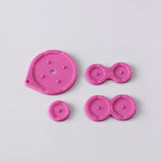 Conductive silicone button contacts rubber membrane pad set For Nintendo Game Boy Advance SP [GBA SP AGS] | Funnyplaying - 13