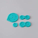 Conductive silicone button contacts rubber membrane pad set For Nintendo Game Boy Advance SP [GBA SP AGS] | Funnyplaying - 14