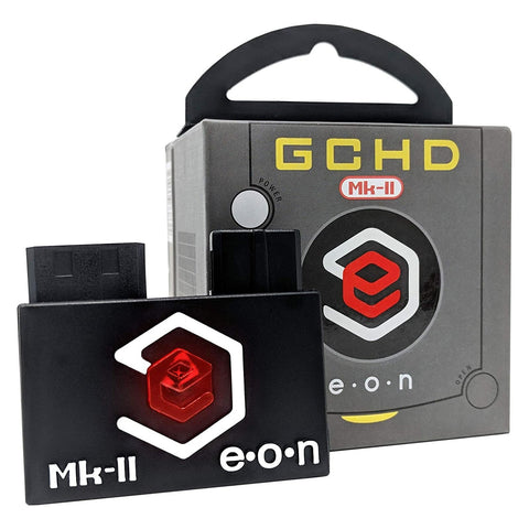 GCHD MK - II HD HDMI Out TV adapter for Nintendo GameCube 480p - Black | Eon Gaming - 1