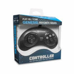 GN6 Premium controller for Sega Genesis - Black | Hyperkin - 1