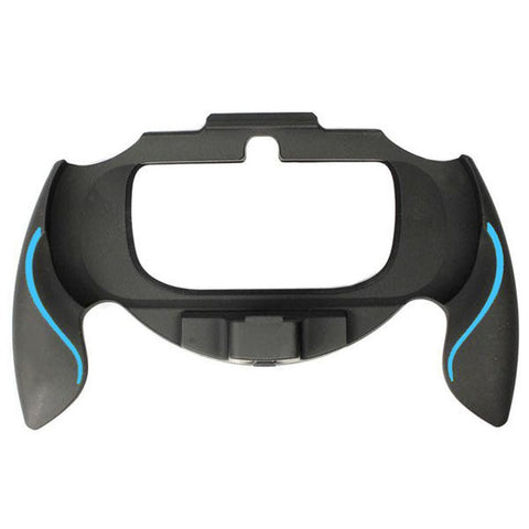 Grip handle for Sony PS Vita 1000 soft touch controller attachment – Blue & Black | ZedLabz - 1