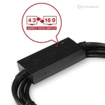 HDMI Adapter HDTV cable for Sega Genesis / Mega Drive 1 2 & 3 games consoles 720p 16:9 & 4:3 aspect ratio support USB powered | Hyperkin - 3