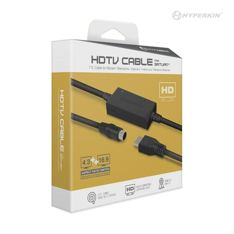 HDMI Adapter HDTV cable for Sega Saturn 720p 16:9 & 4:3 aspect ratio support USB powered | Hyperkin - 2