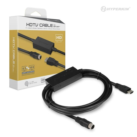 HDMI Adapter HDTV cable for Sega Saturn 720p 16:9 & 4:3 aspect ratio support USB powered | Hyperkin - 1