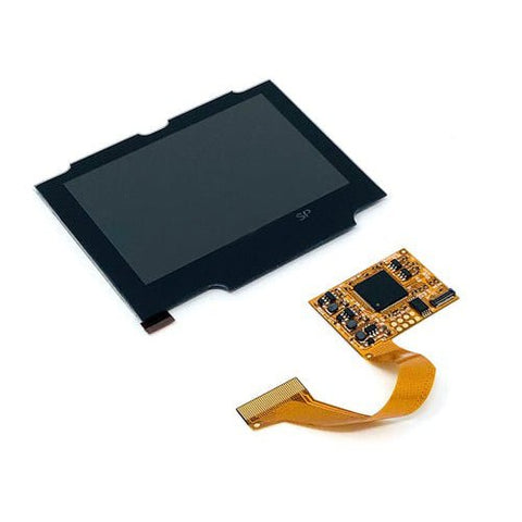 Laminated IPS LCD screen kit for Nintendo Game Boy Advance SP no solder backlight display GBA SP | HISPEEDIDO - 1