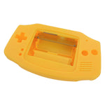 Modified housing front & back shell for IPS LCD Screen Nintendo Game Boy Advance console replacement - Yellow | Funnyplaying - 1