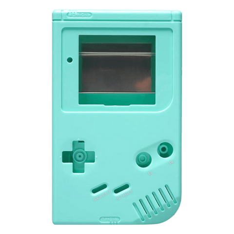 Modified IPS screen ready housing shell for Nintendo Game Boy DMG - 01 console - Light Blue | Funnyplaying - 1