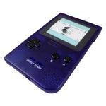 Replacement housing shell case repair kit for Nintendo Game Boy Pocket - clear purple | ZedLabz - 1