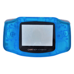 Replacement housing shell kit for Nintendo Game Boy Advance handheld console complete - Clear Blue | ZedLabz - 2