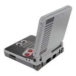 Replacement Housing Shell Kit For Nintendo Game Boy Advance SP - NES Silver & Grey | ZedLabz - 4