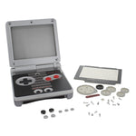 Replacement Housing Shell Kit For Nintendo Game Boy Advance SP - NES Silver & Grey | ZedLabz - 1