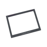 Screen lens GLASS for Game Boy Macro console & Holographic reproduction sticker - Grey DMG style | Obirux - 1