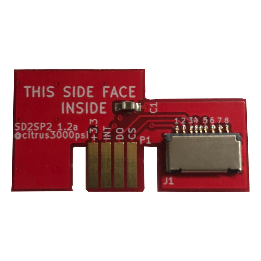 SD memory card adapter for Nintendo GameCube NGC serial port 2 SD2SP2 replacement | ZedLabz - 1