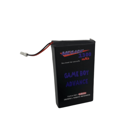 USB C battery pack for Nintendo Game Boy Advance by Helder 1300 Mah rechargable Lipo mod GBA | Helders Game Tech - 2