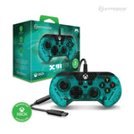 X91 retro style wired controller gamepad for Microsoft Xbox Series X/ Xbox Series S/ Xbox One/ Windows 10/11 PC - Clear green | Hyperkin - 1