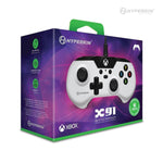 X91 retro style wired controller gamepad for Microsoft Xbox Series X/ Xbox Series S/ Xbox One/ Windows 10/11 PC - White | Hyperkin - 7