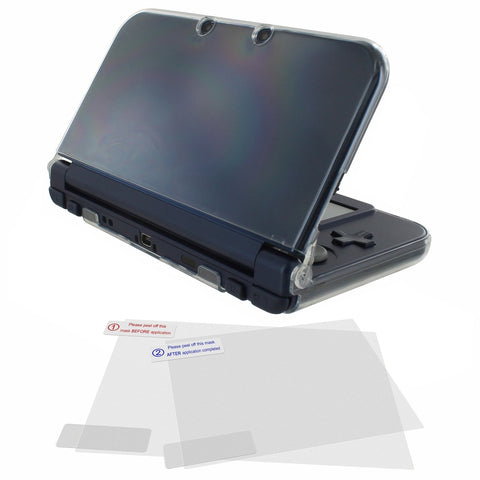 ZedLabz New 3DS XL crystal case & screen protector pack - 1