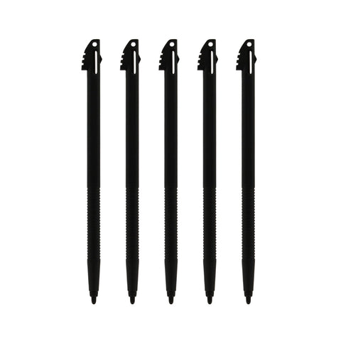 ZedLabz replacement slot in & XL stylus pen pack for Nintendo 3DS XL (2012 model) - 7 pack black - 2